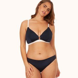 The Swim Bikini Set from LIVELY in Navy & White